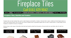 Desktop Screenshot of fireplace-tiles.com